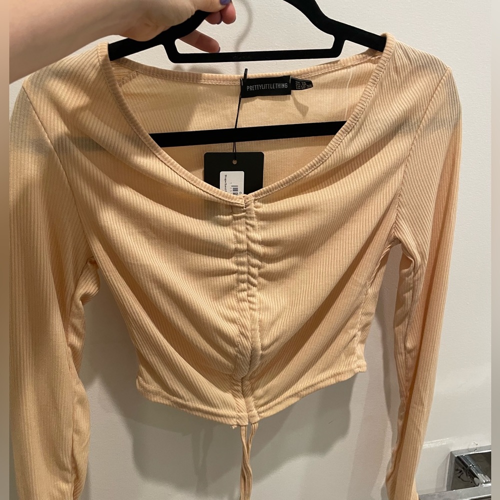 Beige Crop Top - New with Tags (US 10)